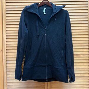 Lululemon Athletica Black full zip jacket size 10